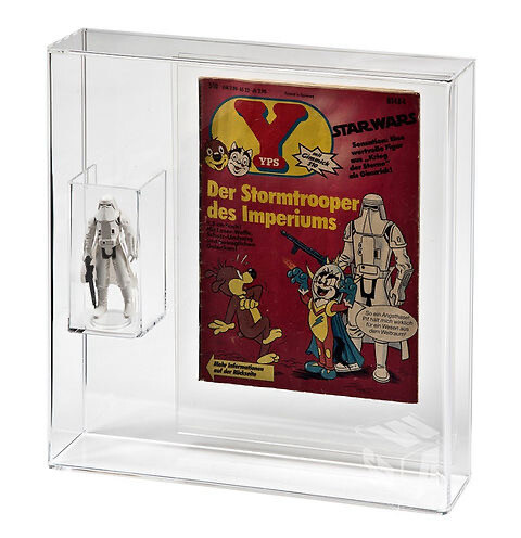 Loose or Bagged Action Figure + COA, Flyer or Leaflet Bespoke Acrylic Display Case