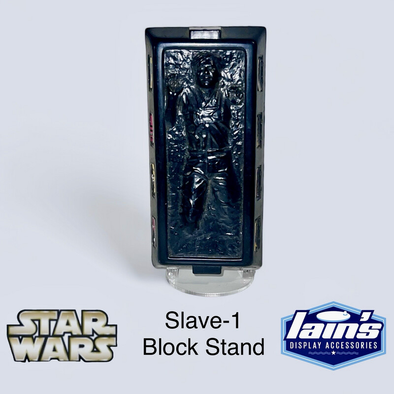 Slave 1 Carbonite Block Display Stand - Vintage Star Wars