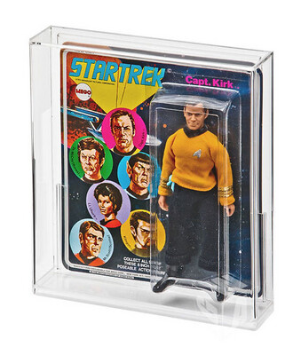 MEGO Star Trek (Series 1) &amp; Planet Of The Apes (2nd Issue) Acrylic Display Case