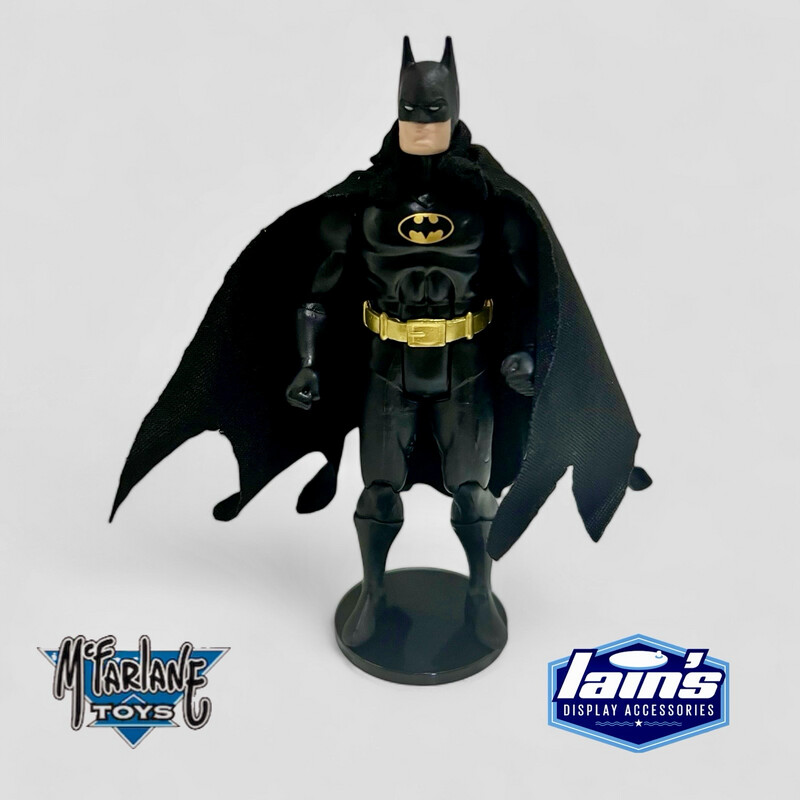 McFarlane Toys DC Super Powers Action Figure Stands - 1.5” BLACK (20 Pack)