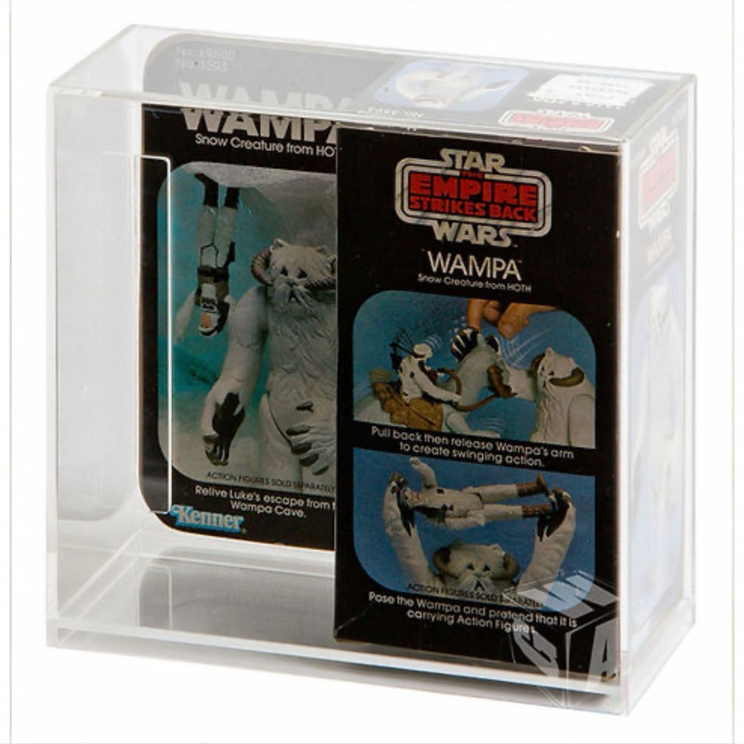 Wampa Vintage Star Wars Acrylic Display Case