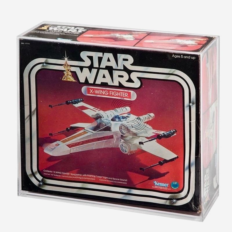 Star Wars Vintage X-Wing (Boxed) Display Case