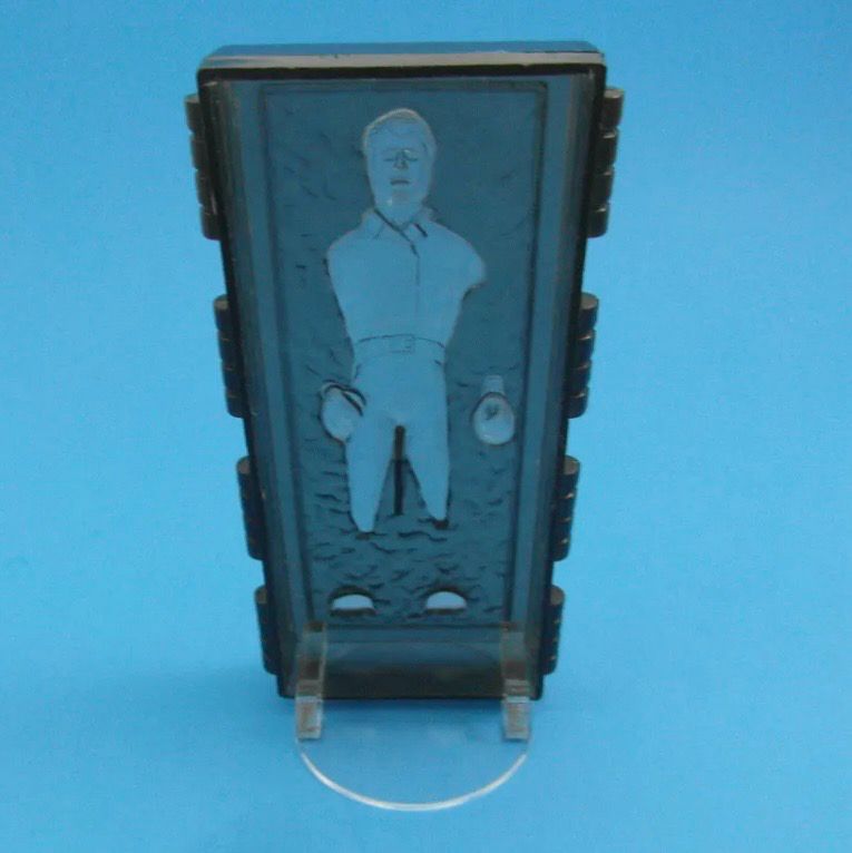 POTF Han Solo Carbonite Block Display Stand - Vintage Star Wars