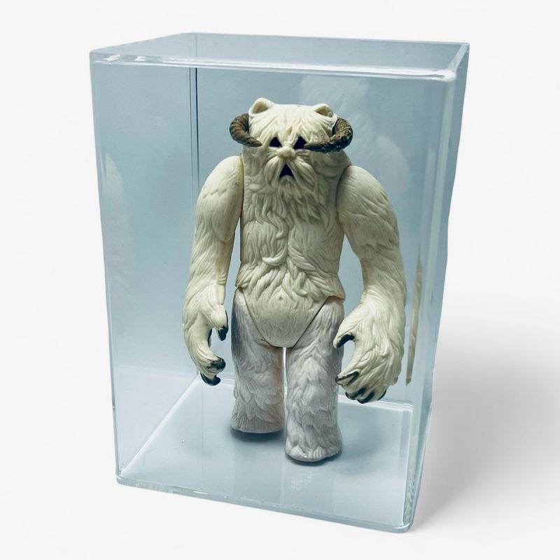 Vintage Star Wars Wampa Loose Action Figure Acrylic Display Case