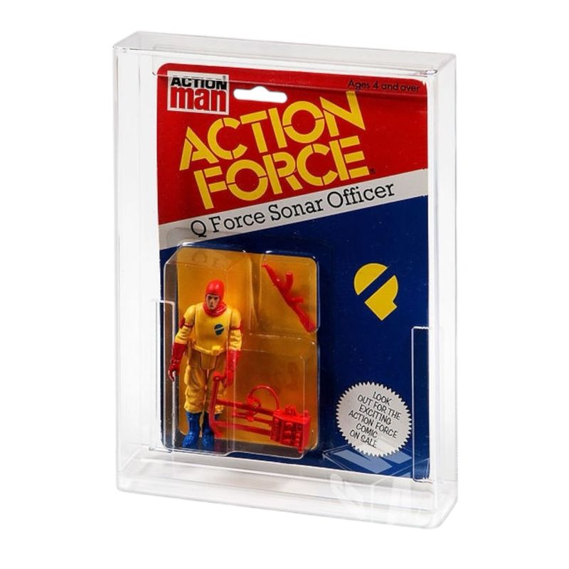 Vintage Action Man - Action Force Carded Figure Acrylic Display Case