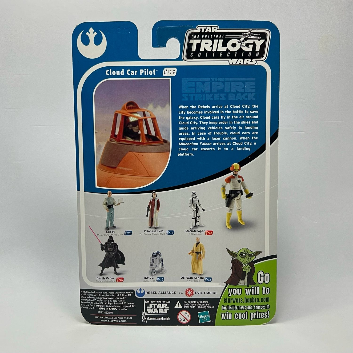 Cloud Car Pilot Star Wars Original Trilogy Collection - OTC #19