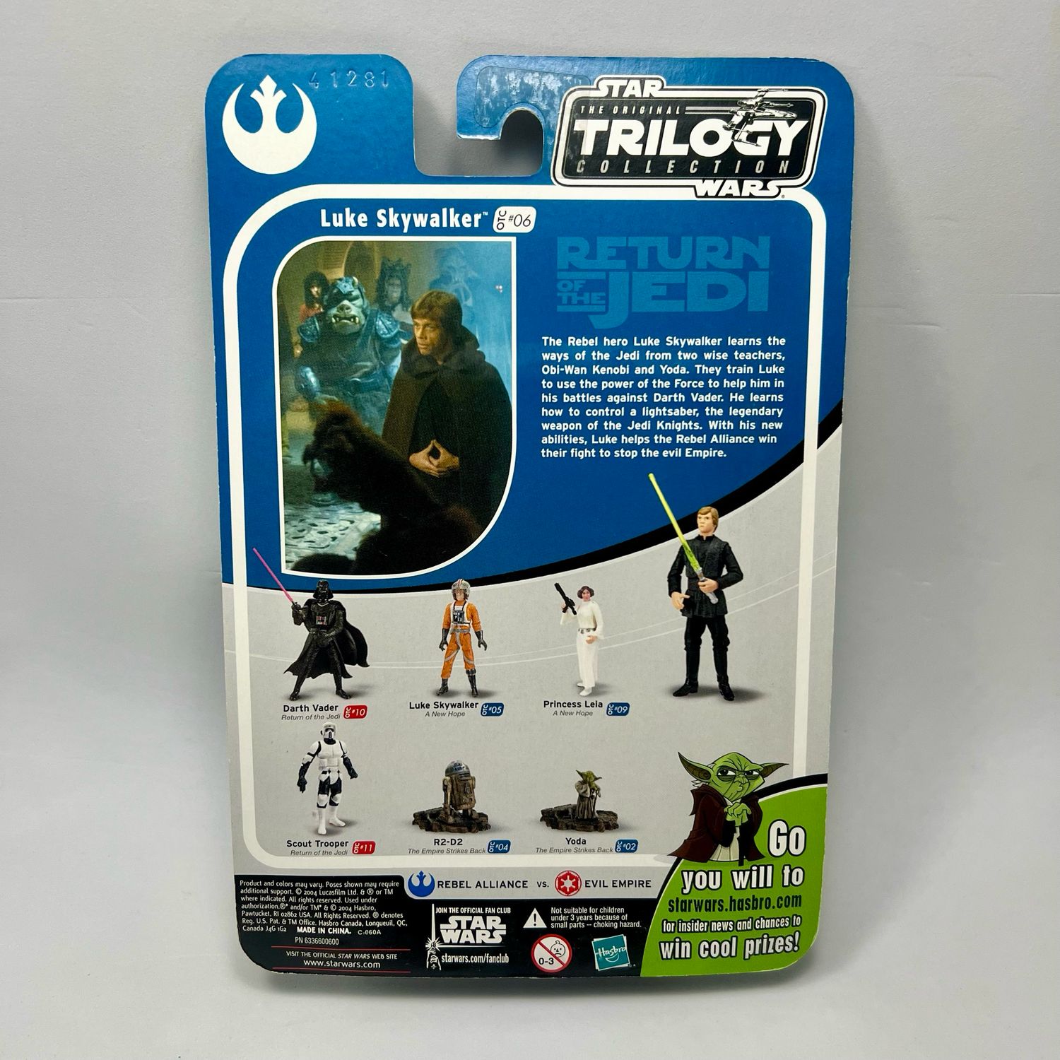 Luke Skywalker Jedi Knight Star Wars Original Trilogy Collection - OTC #06