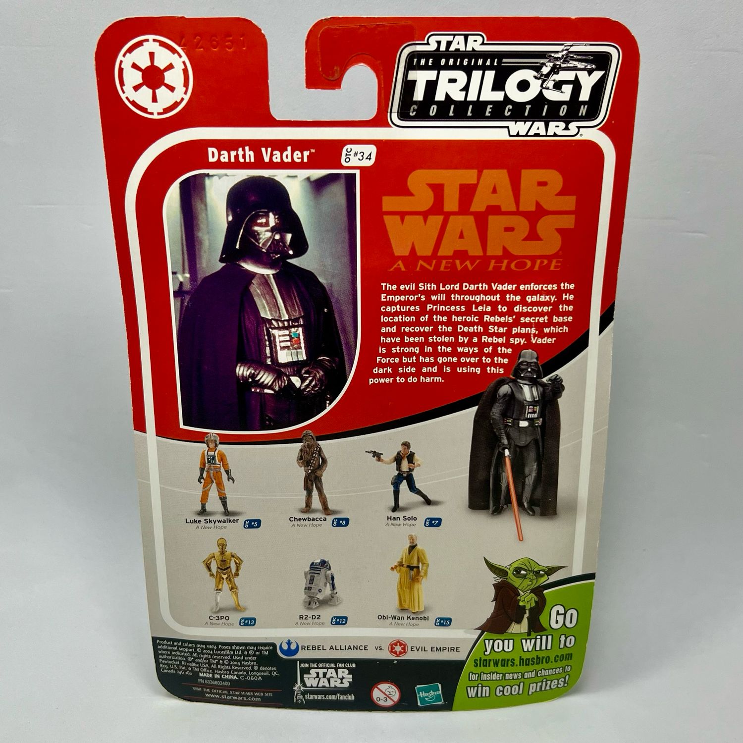 Darth Vader Star Wars Original Trilogy Collection - OTC #34