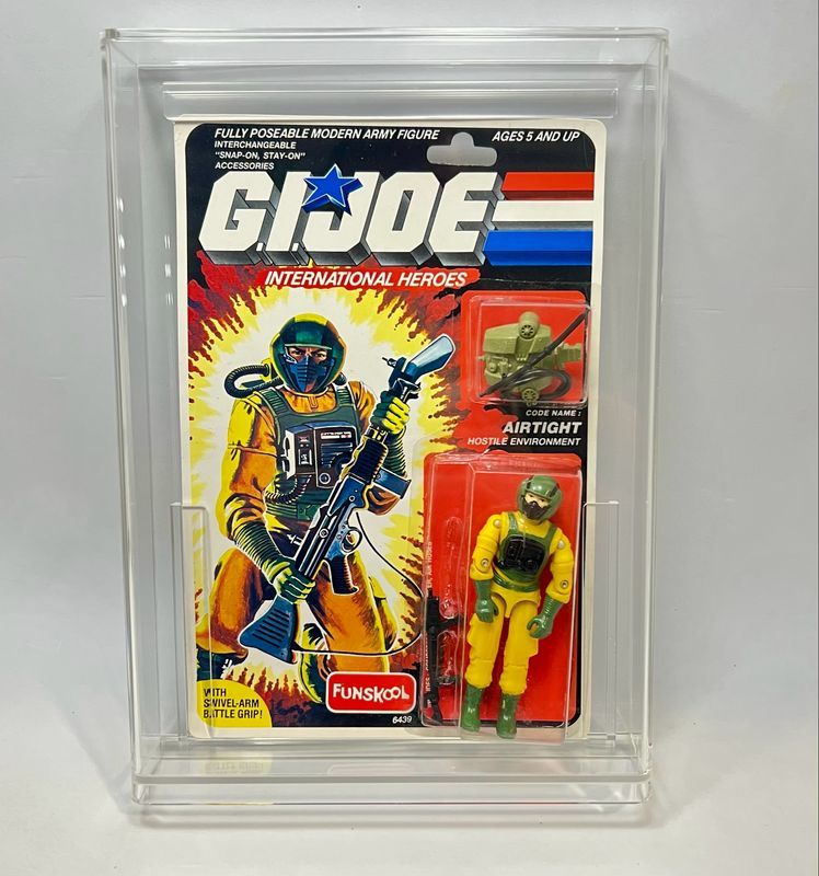 GI Joe International Heroes Funskool Airtight MOC With Acrylic Display Case