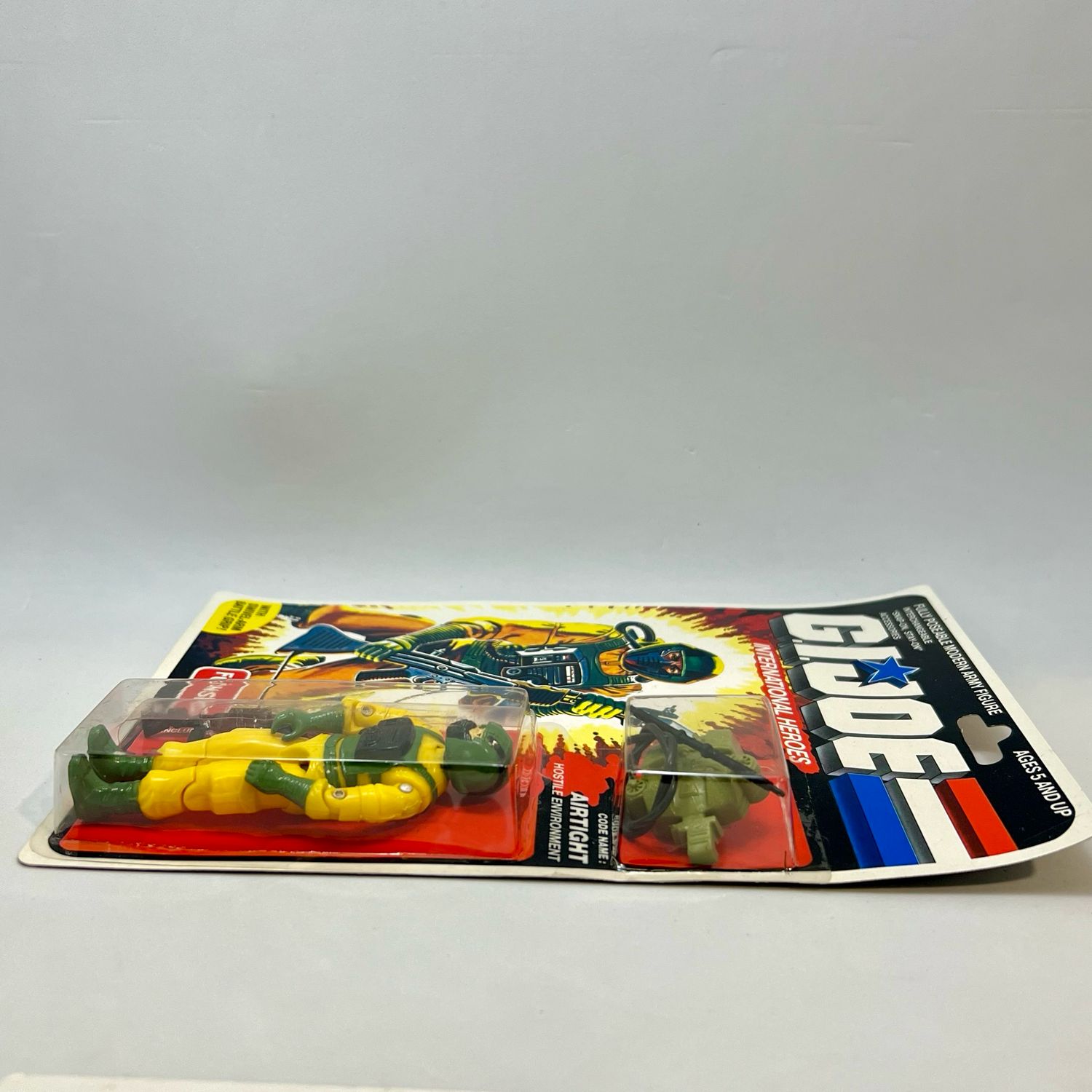 GI Joe International Heroes Funskool Airtight MOC With Acrylic Display Case