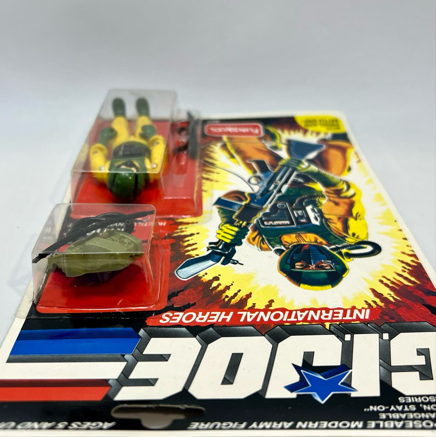 GI Joe International Heroes Funskool Airtight MOC With Acrylic Display Case
