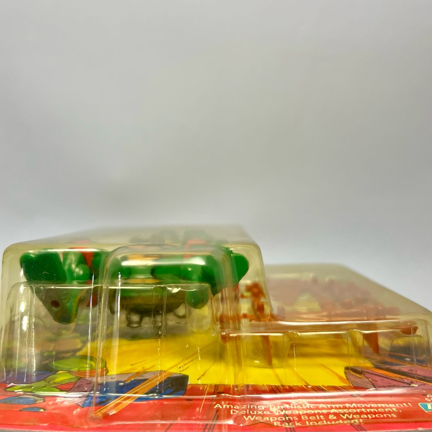 Michaelangelo Vintage Teenage Mutant Ninja Turtles TMNT + Acrylic Display Case