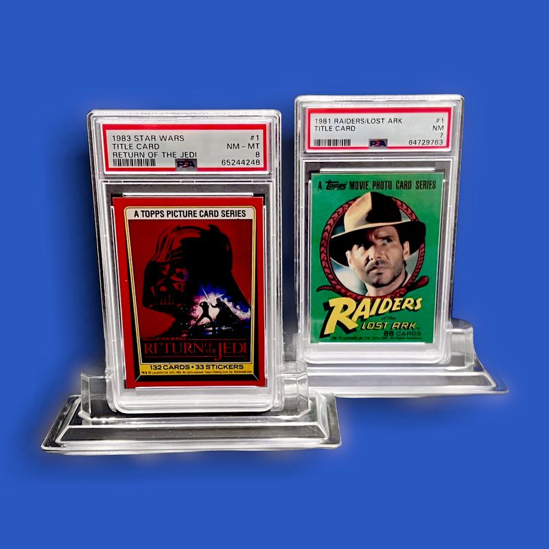 5 x PSA Graded Card Slab Display Stands