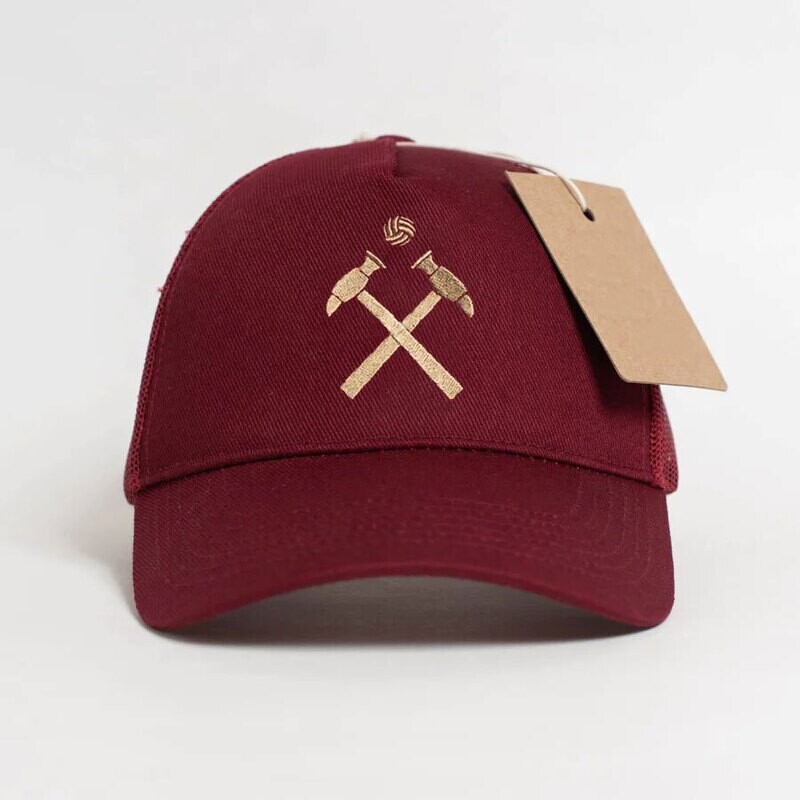 The Ironworks Trucker Maroon