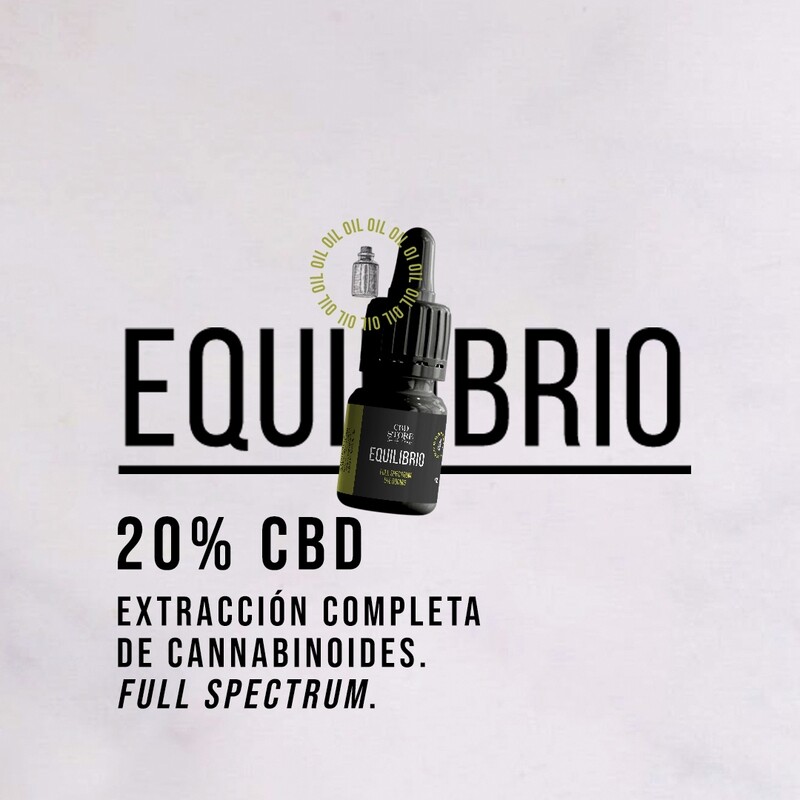 Aceite de CBD Equilibrio - Full Spectrum 20% - 10ml