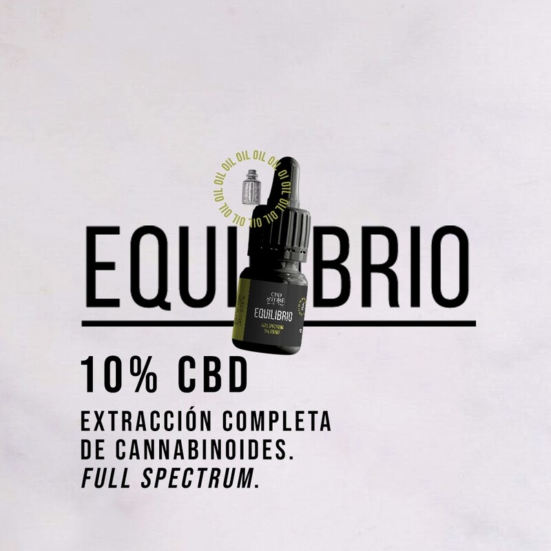 Aceite de CBD Equilibrio - Full Spectrum 10% - 10ml