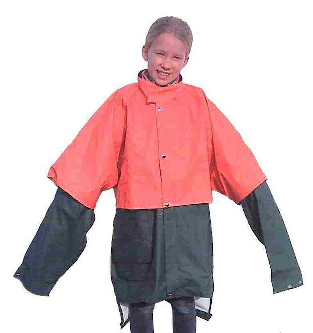 Forst Regenjacke, im Wald ist es nass