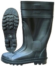 Renzo Sicherheitsstiefel PVC gelb und schwarz