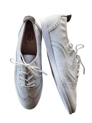 7817W - Dance Fever Men's Wing-Tip Lace-Up - All White 7817W - Dance Fever Men's Wing-Tip Lace-Up - All White
