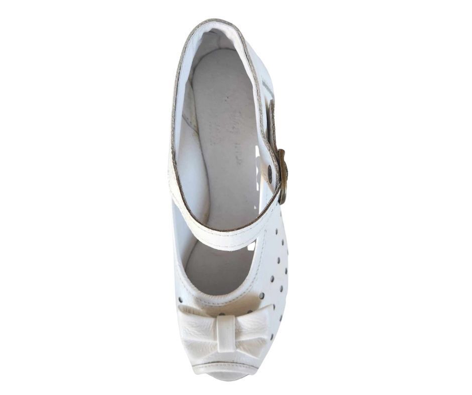 WENDY - (Trambas) White, Wedge EVA Sole