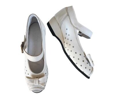 WENDY - (Trambas) White, Wedge EVA Sole