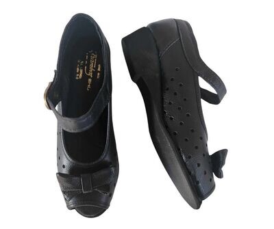 WENDY - (Trambas) Black, Wedge EVA Sole
