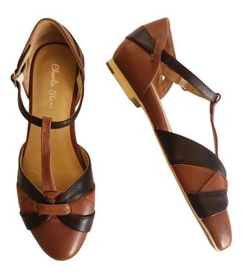 Peta - Charlie Stone - Two Tone Brown (Clearance)