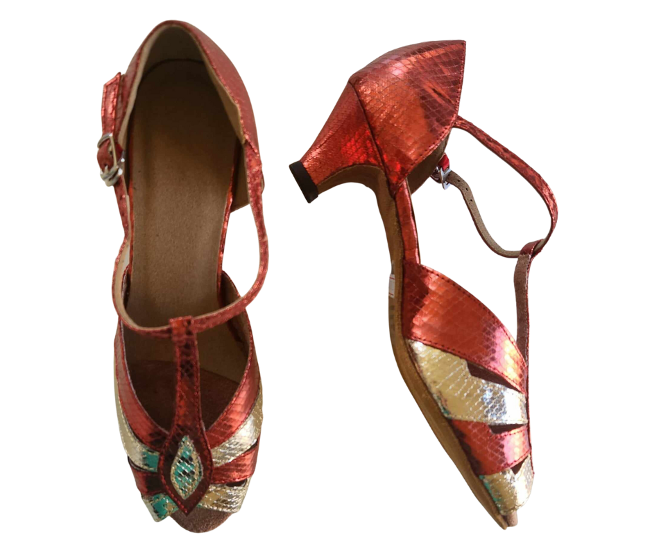JF-270209 (Clearance in Red/Gold)