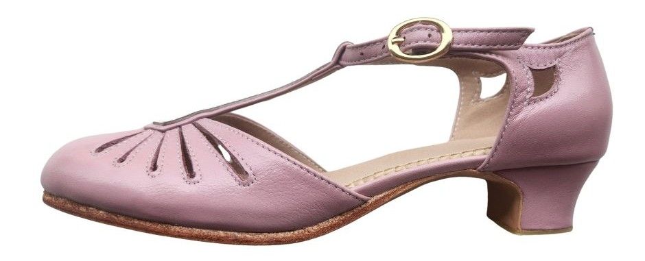 M-0523 - (Moss) Pink/ White Leather, Leather Sole, 4cm heel. Heel and Colour options available.