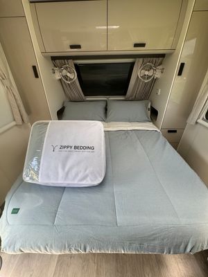 QUEEN BED 100% Cotton Baby Blue Bedding Set QUEEN BED 100% Cotton Baby Blue Bedding Set