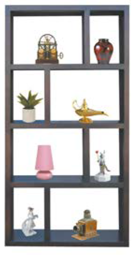 MARY 6 x 3 OPEN CUBE BOOKCASE