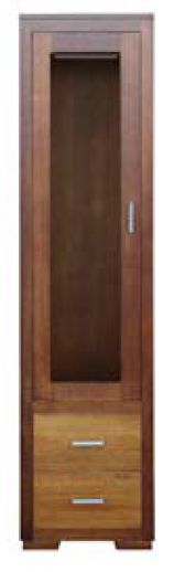 MARY 1 DOOR CRYSTAL CABINET
