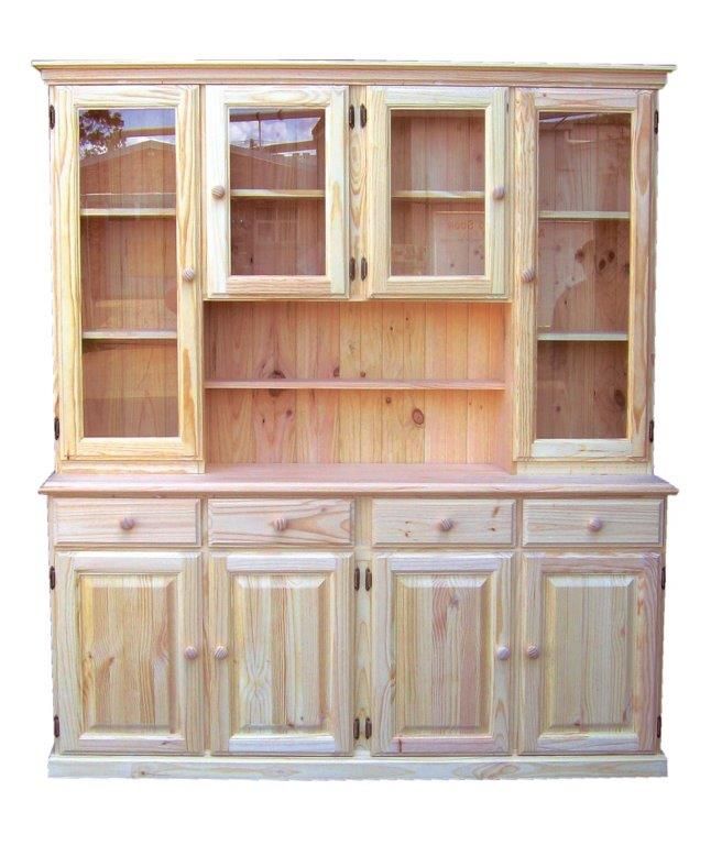 72" BUFFET& HUTCH