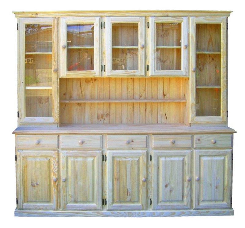 90" BUFFET & HUTCH