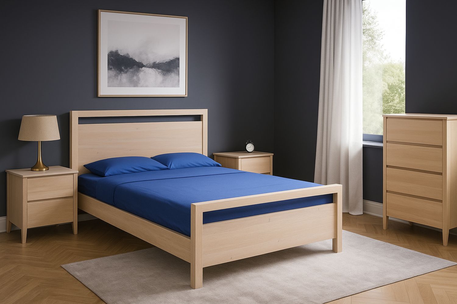 CEASAR STONE QUEEN BED