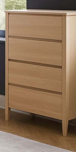 CEASAR STONE TALLBOY WITH TIMBER TOP