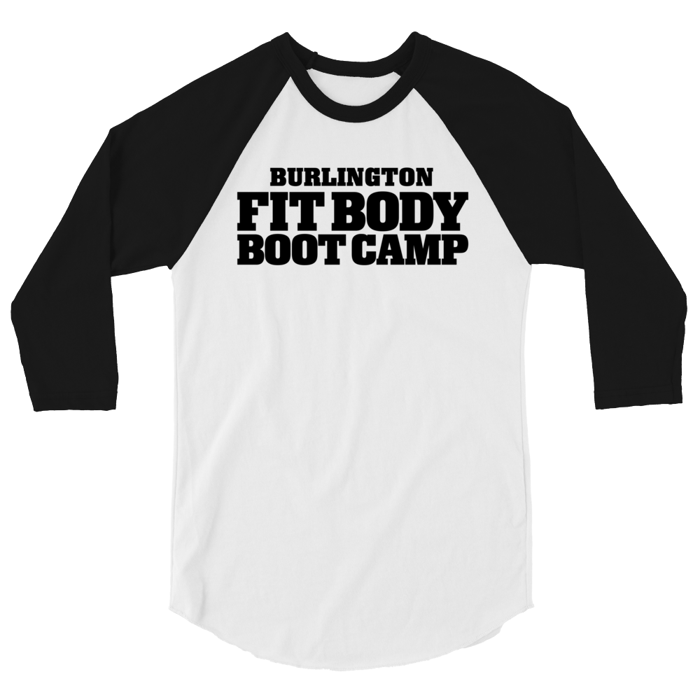  Unisex 3/4 Length Baseball Tee