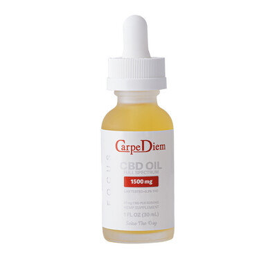 CBD Oil-Carpe Diem 1500mg Full Spectrum