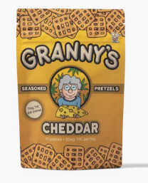 Cheddar Pretzels Granny&#39;s - 1mg THC