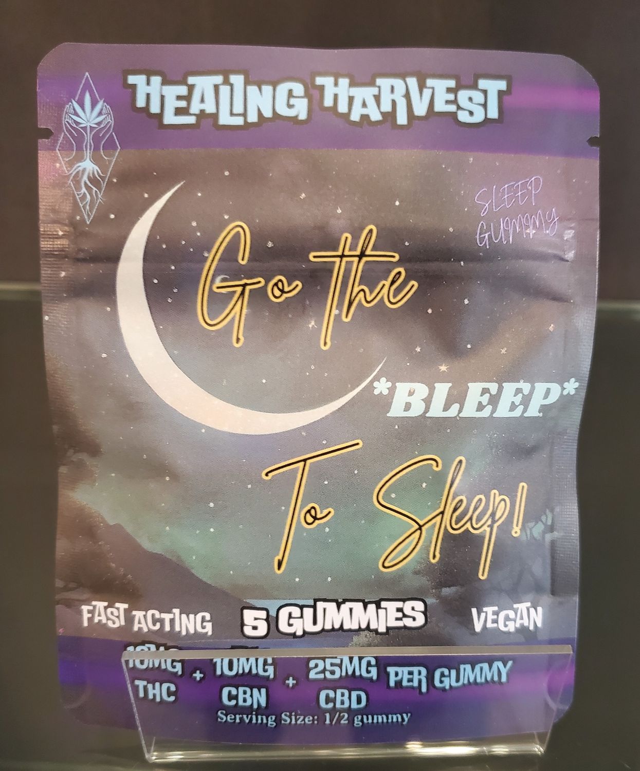 Go the Bleep to Sleep - 10mg THC + 10mg CBN + 25mg CBD