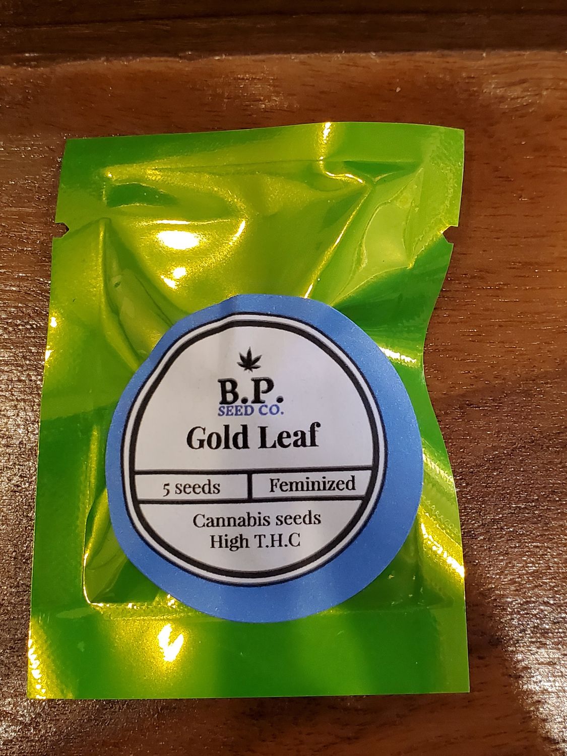 Gold Leaf-B.P. Seed Co.-5 Feminized Seeds