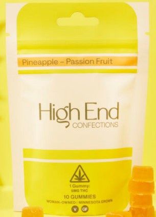 Pineapple - Passion Fruit - High End Confections - 5mg THC