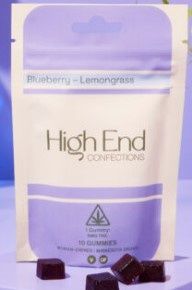 Blueberry-Lemongrass - High End Confections - 5mg THC