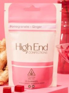 Pomegranate-Ginger High End Confections - 5mg THC