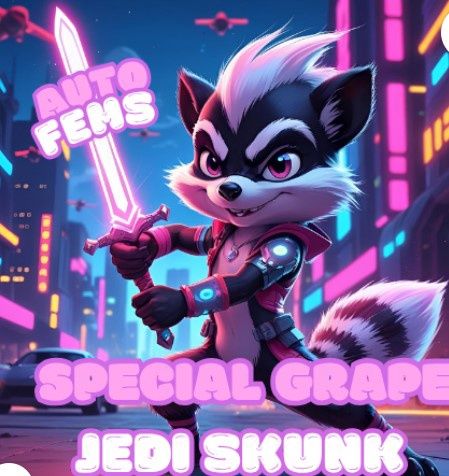 Special Grape Jedi Skunk-Nancy&#39;s Own-5 Autoflower Feminized Seeds