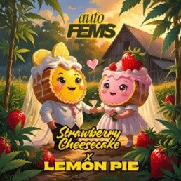 Strawberry Cheesecake x Lemon Pie-Nancy&#39;s Own-5 Autoflower Seeds