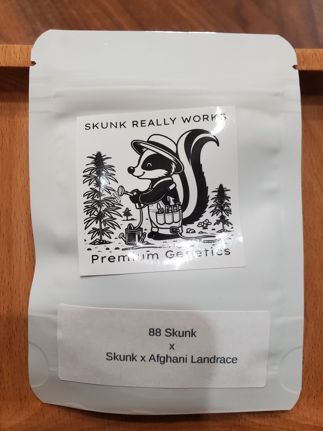 88 Skunk x Skunk x Afghani Landrace-Skunk Really Works-12 Regular Seeds