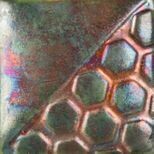 RK107 Oil Slick Raku Pint