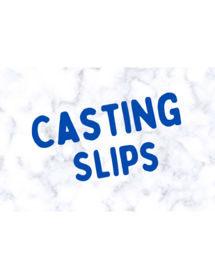 Casting Slips
