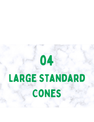 04 Cones Large Standard 50 ea.